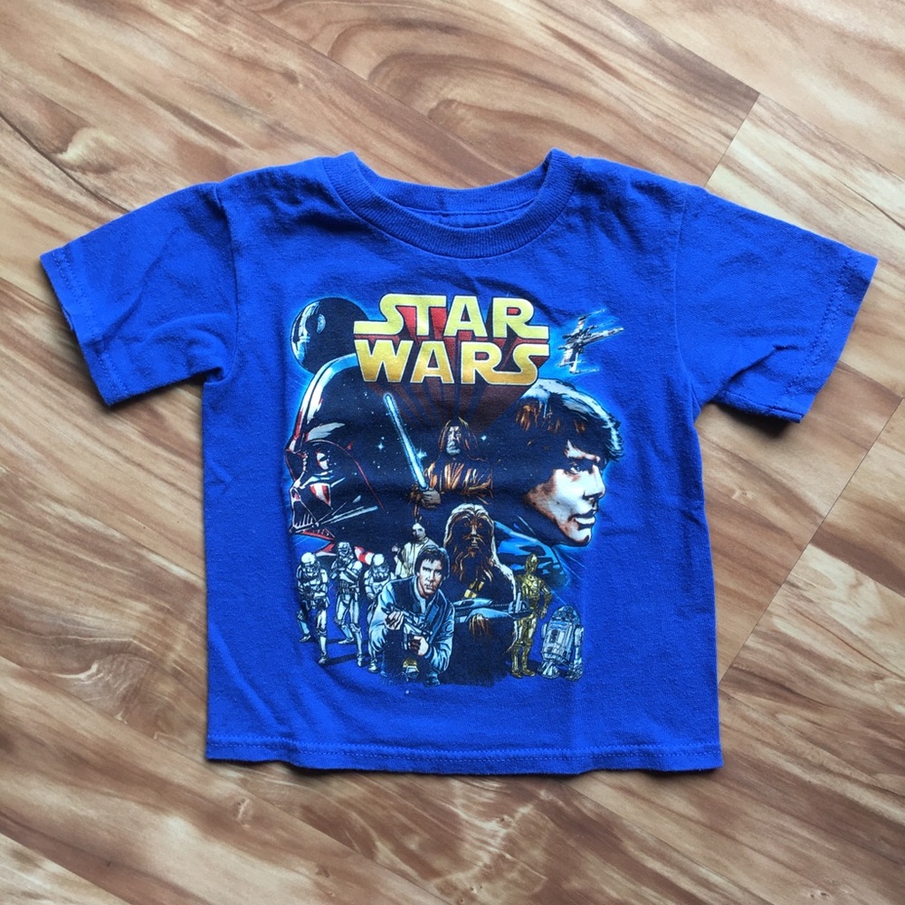 🌟 (3/$15) Toddler Star Wars shirt